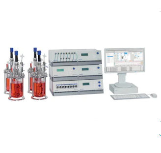 德國(guó)艾本德Eppendorf,DASGIP? Parallel Bioreactor System, 適用細(xì)胞培養(yǎng)，最大 50?sL/h 通氣, 12 罐體系統(tǒng)，臺(tái)式罐體